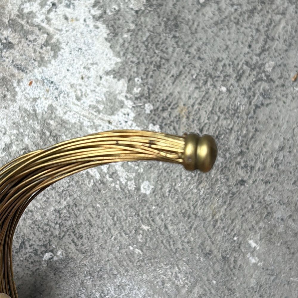 Gold statement necklace - Picture 5 of 5